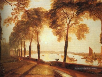 Terrasse Mortlake 1826 romantique Turner Peinture à l'huile